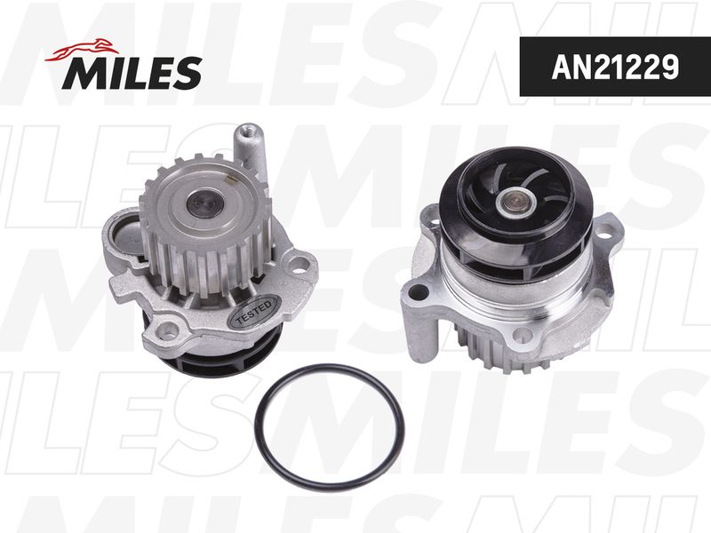 Водяной насос, охлаждение двигателя MILES AN21229
