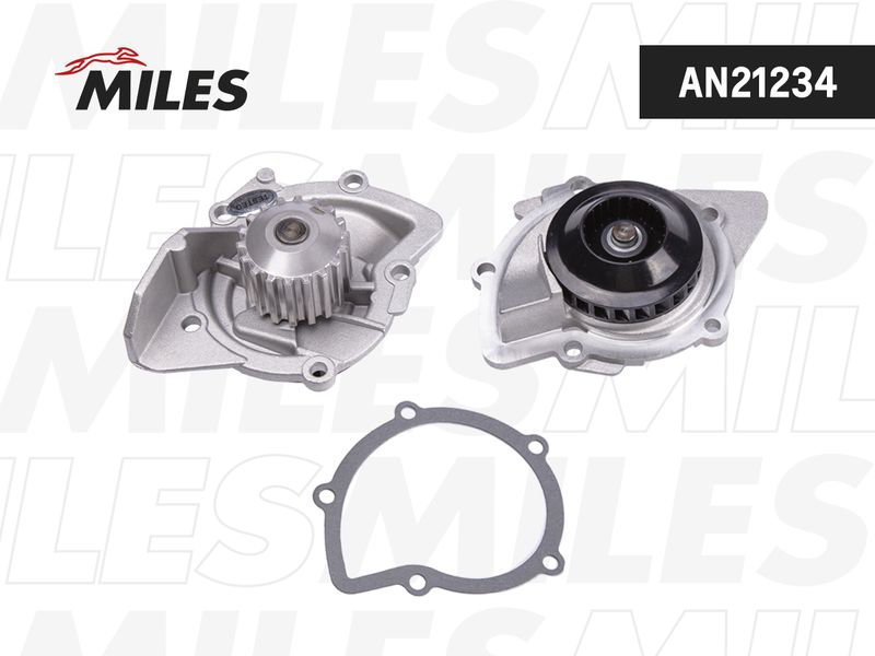 Водяной насос, охлаждение двигателя MILES AN21234