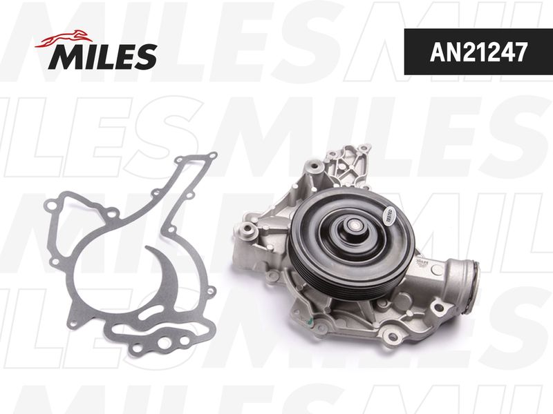 Водяной насос, охлаждение двигателя MILES AN21247