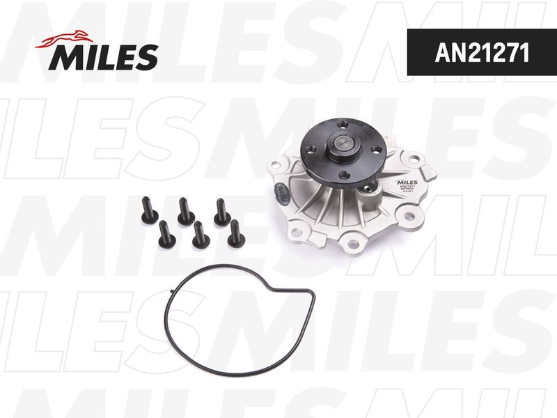 Водяной насос, охлаждение двигателя MILES AN21271
