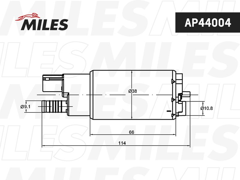 Топливный насос MILES AP44004