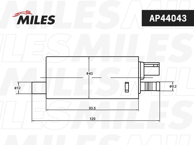 Топливный насос MILES AP44043