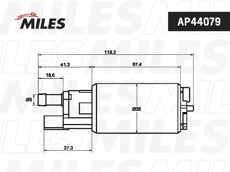 Топливный насос MILES AP44079