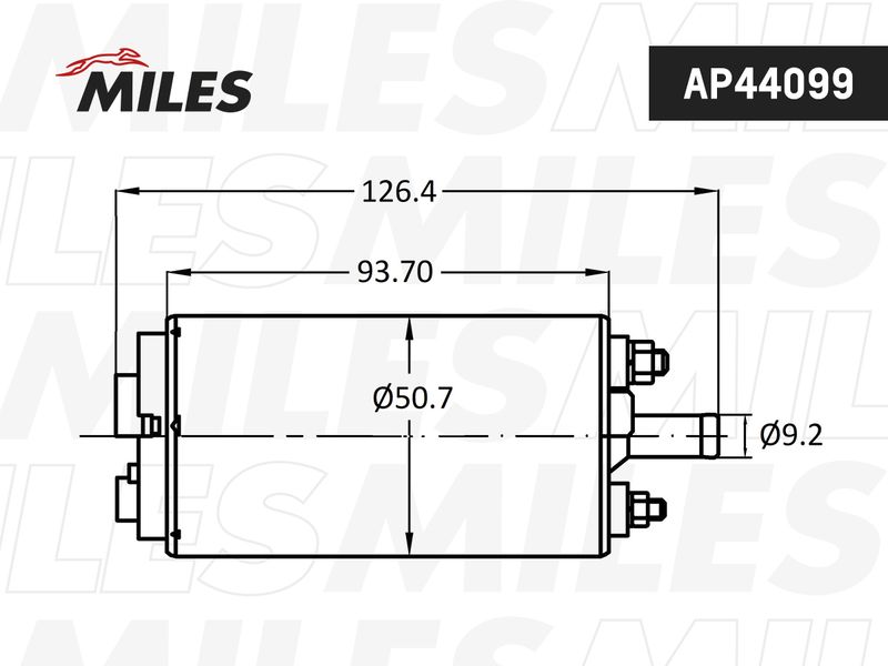 Топливный насос MILES AP44099