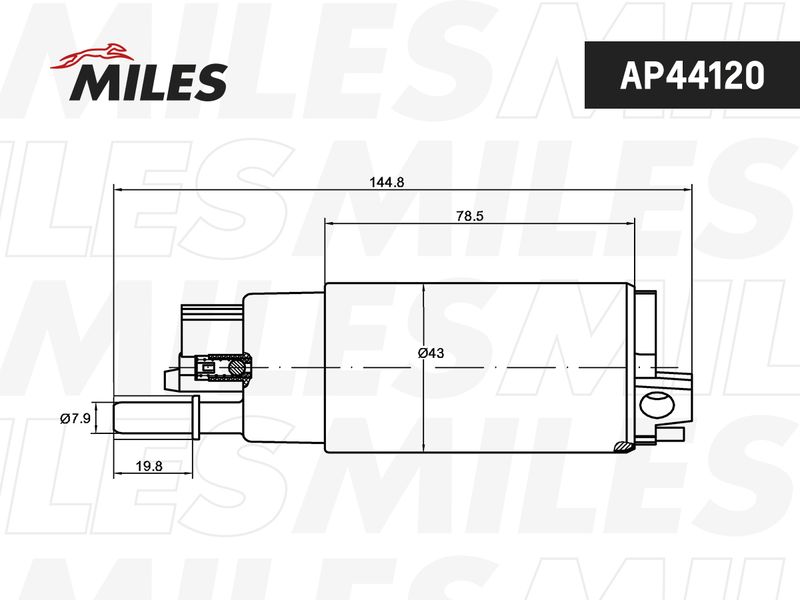 Топливный насос MILES AP44120