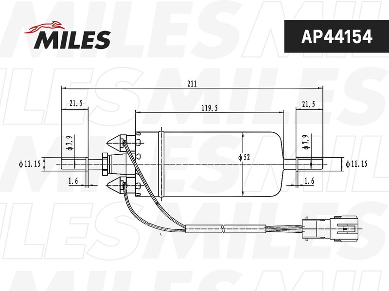Топливный насос MILES AP44154