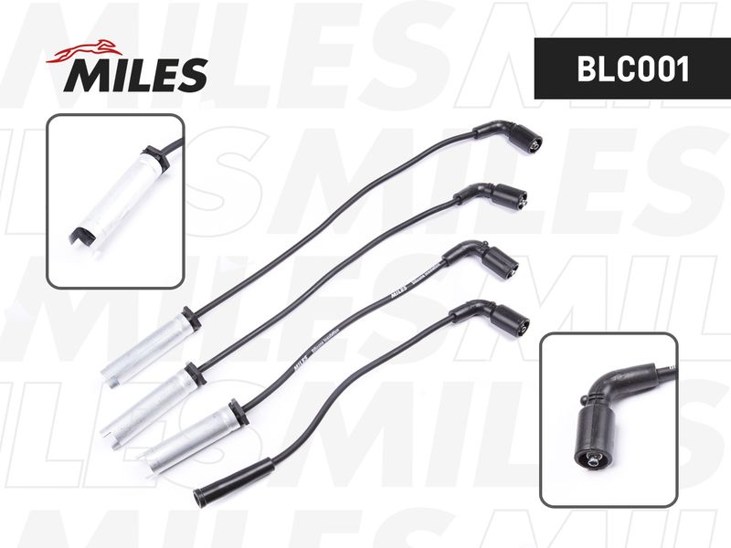 Комплект проводов зажигания MILES BLC0001