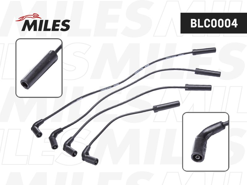 Комплект проводов зажигания MILES BLC0004