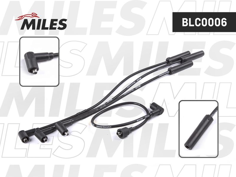 Комплект проводов зажигания MILES BLC0006