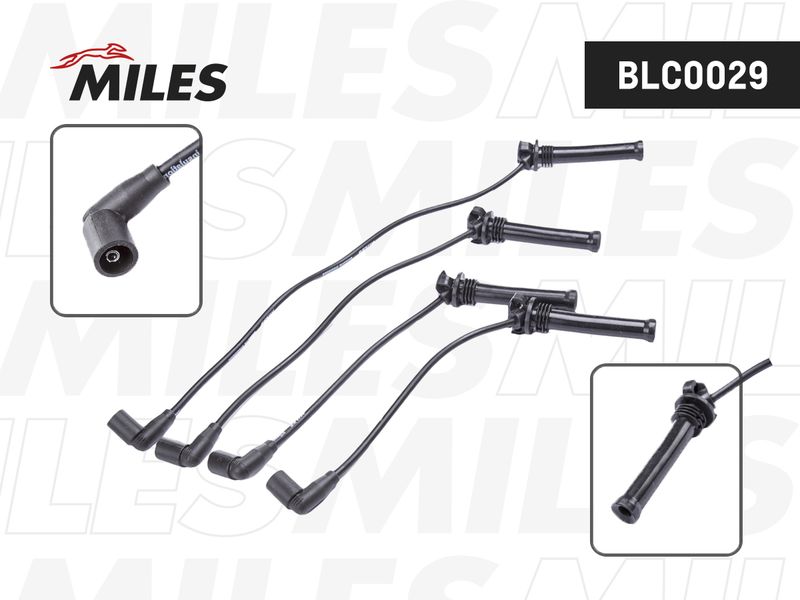 Комплект проводов зажигания MILES BLC0029