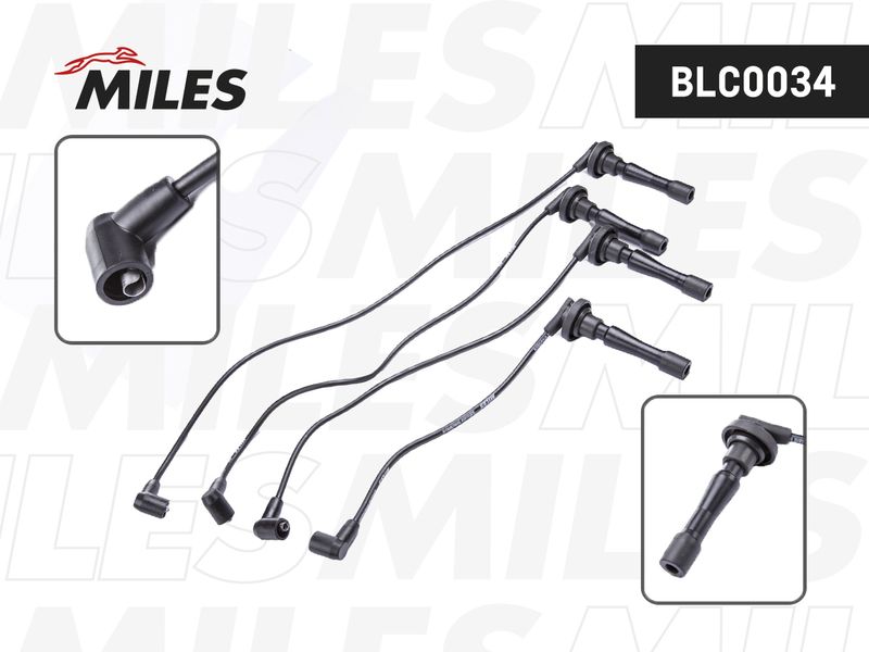 Комплект проводов зажигания MILES BLC0034