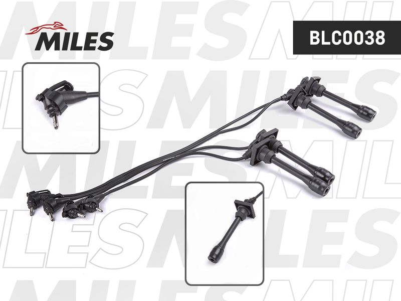 Комплект проводов зажигания MILES BLC0038