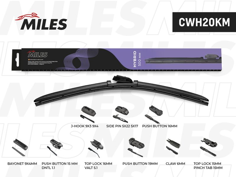 Щетка стеклоочистителя MILES CWH20KM
