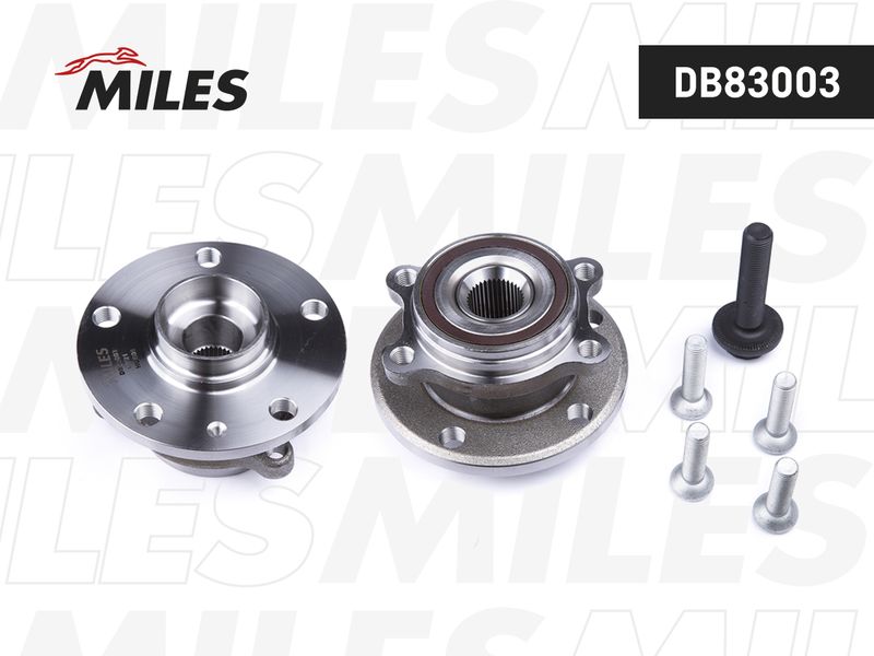 Комплект подшипника ступицы колеса MILES DB83003