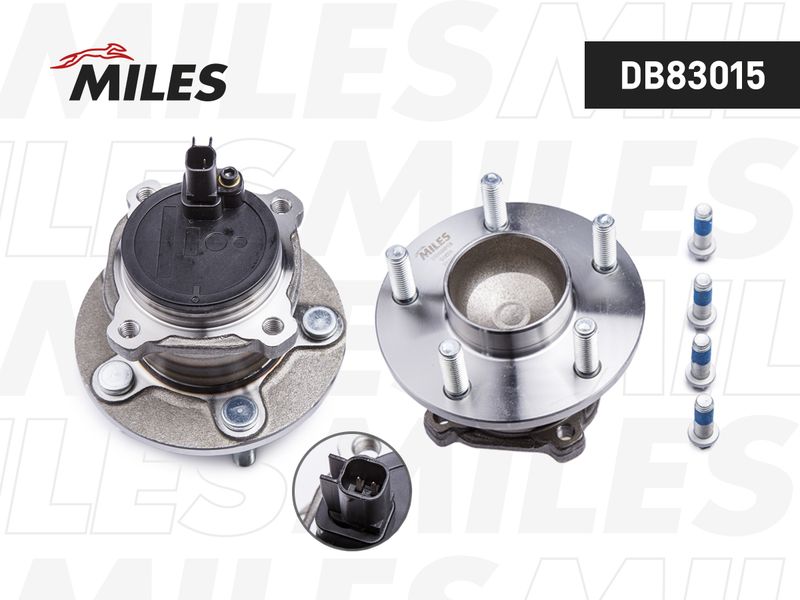 Комплект подшипника ступицы колеса MILES DB83015