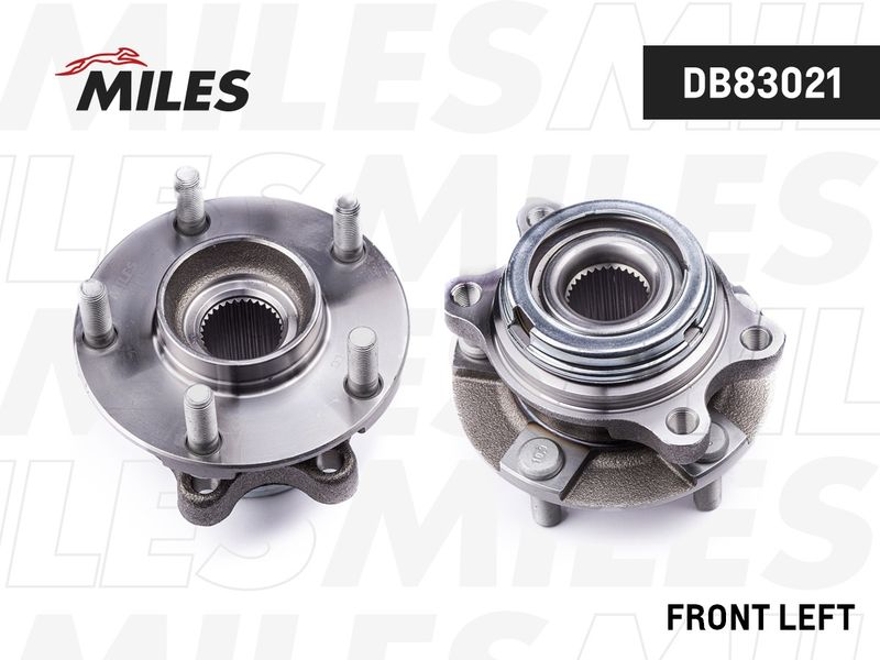 Комплект подшипника ступицы колеса MILES DB83021