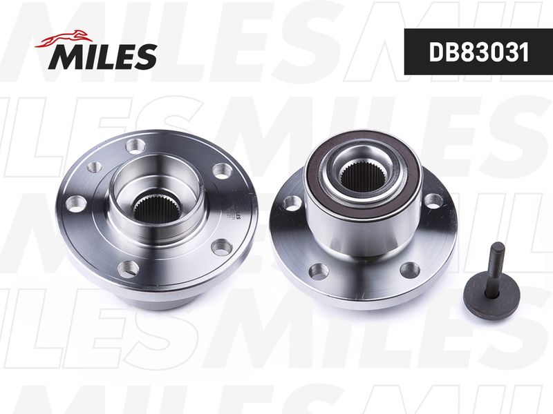 Комплект подшипника ступицы колеса MILES DB83031