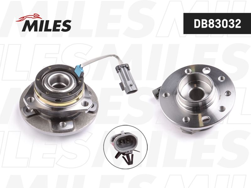 Комплект подшипника ступицы колеса MILES DB83032