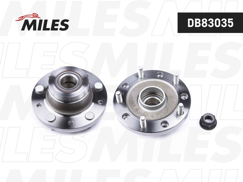 Комплект подшипника ступицы колеса MILES DB83035