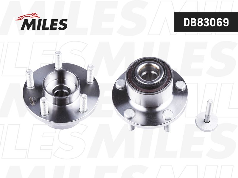 Комплект подшипника ступицы колеса MILES DB83069