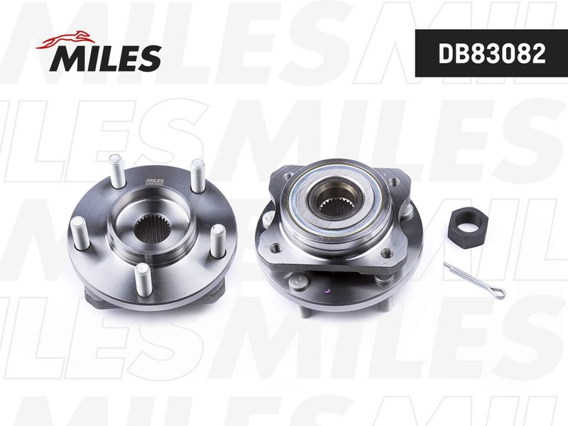 Комплект подшипника ступицы колеса MILES DB83082