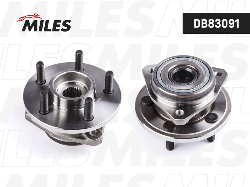 Комплект подшипника ступицы колеса MILES DB83091