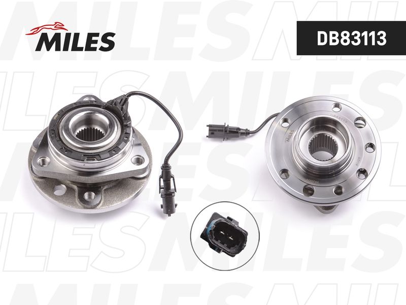 Комплект подшипника ступицы колеса MILES DB83113