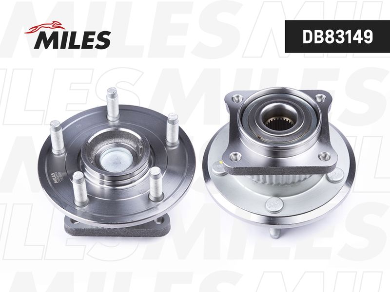 Комплект подшипника ступицы колеса MILES DB83149
