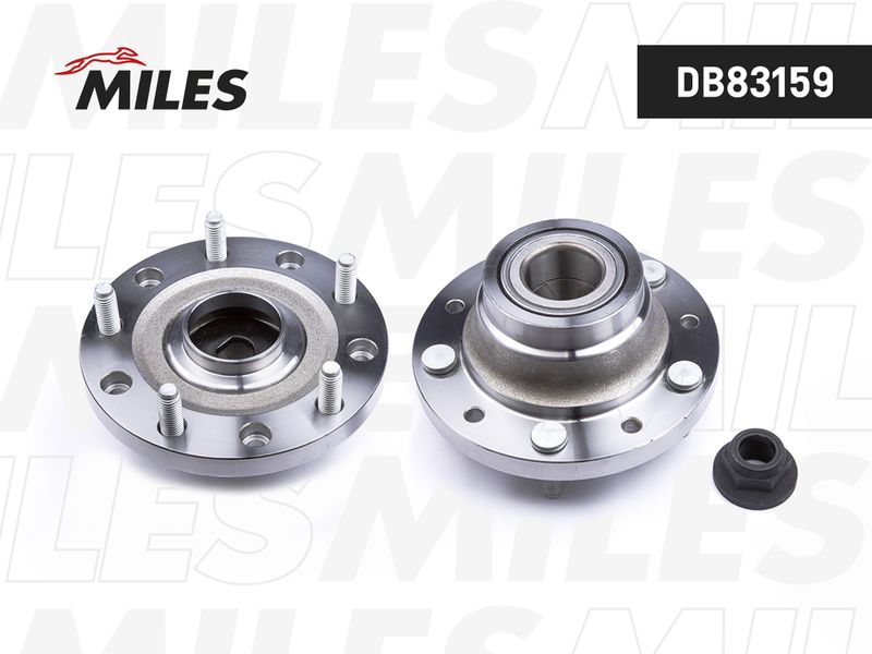Комплект подшипника ступицы колеса MILES DB83159
