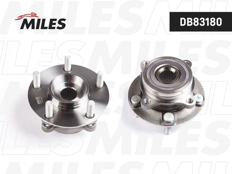 Комплект подшипника ступицы колеса MILES DB83180
