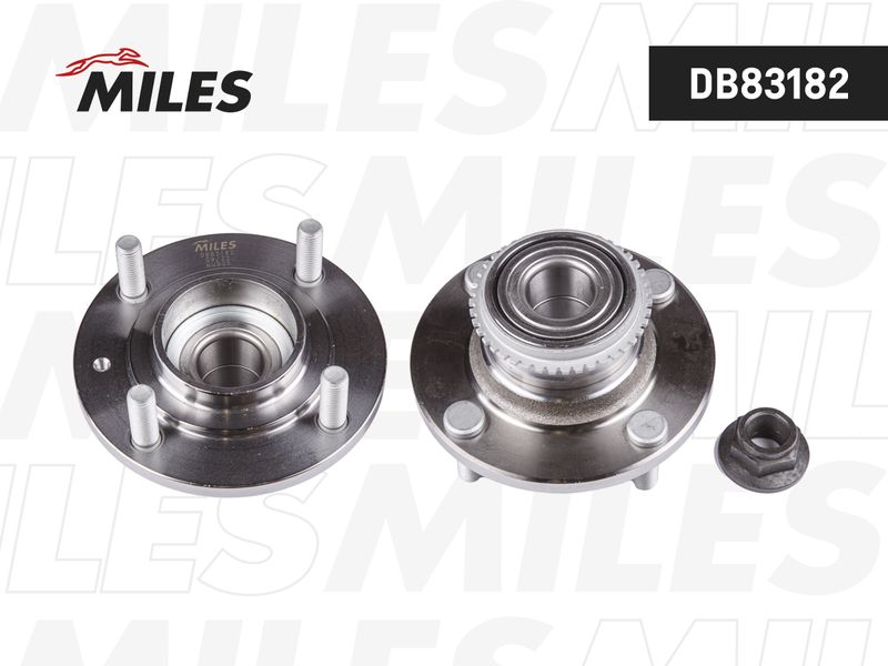 Комплект подшипника ступицы колеса MILES DB83182
