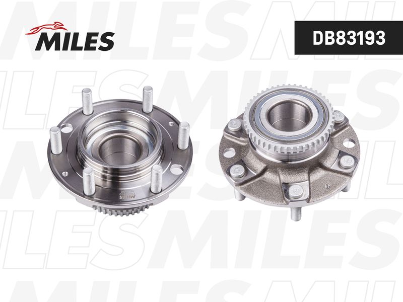 Комплект подшипника ступицы колеса MILES DB83193