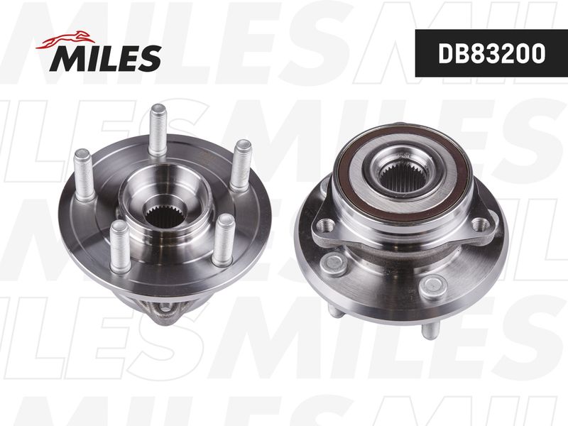 Комплект подшипника ступицы колеса MILES DB83200