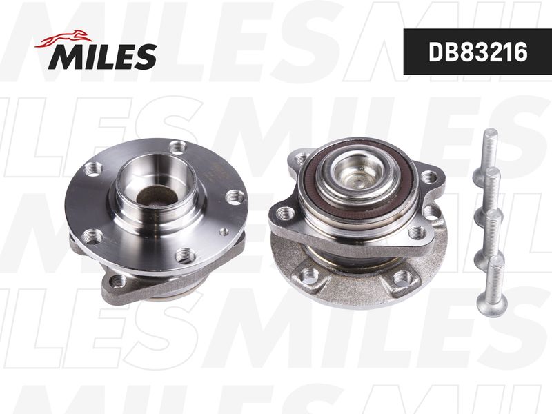 Комплект подшипника ступицы колеса MILES DB83216
