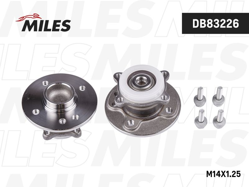 Комплект подшипника ступицы колеса MILES DB83226