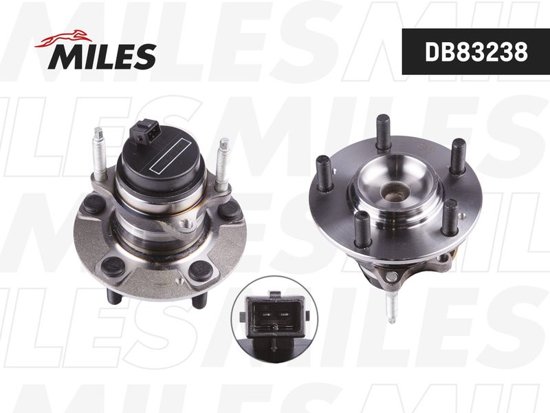 Комплект подшипника ступицы колеса MILES DB83238