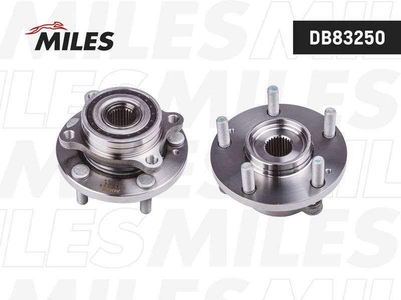 Комплект подшипника ступицы колеса MILES DB83250