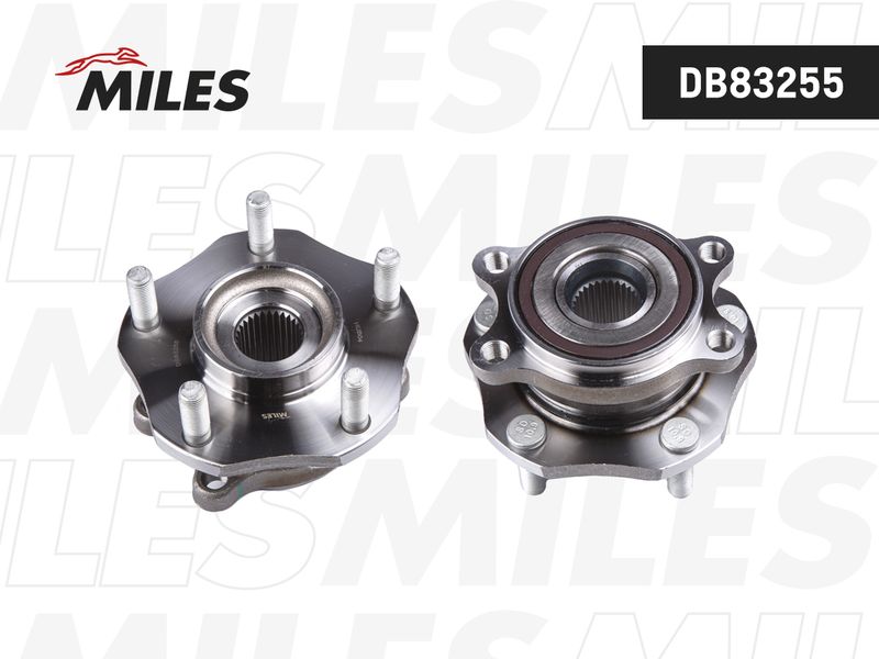 Комплект подшипника ступицы колеса MILES DB83255