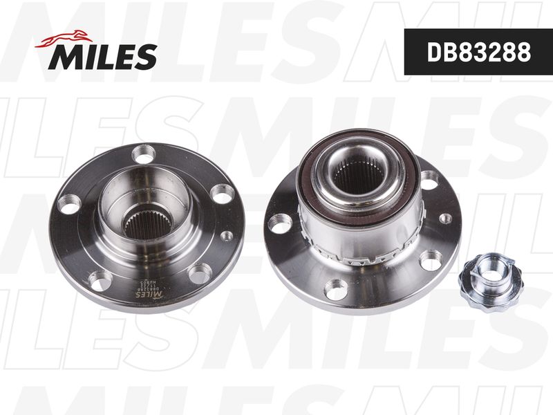 Комплект подшипника ступицы колеса MILES DB83288