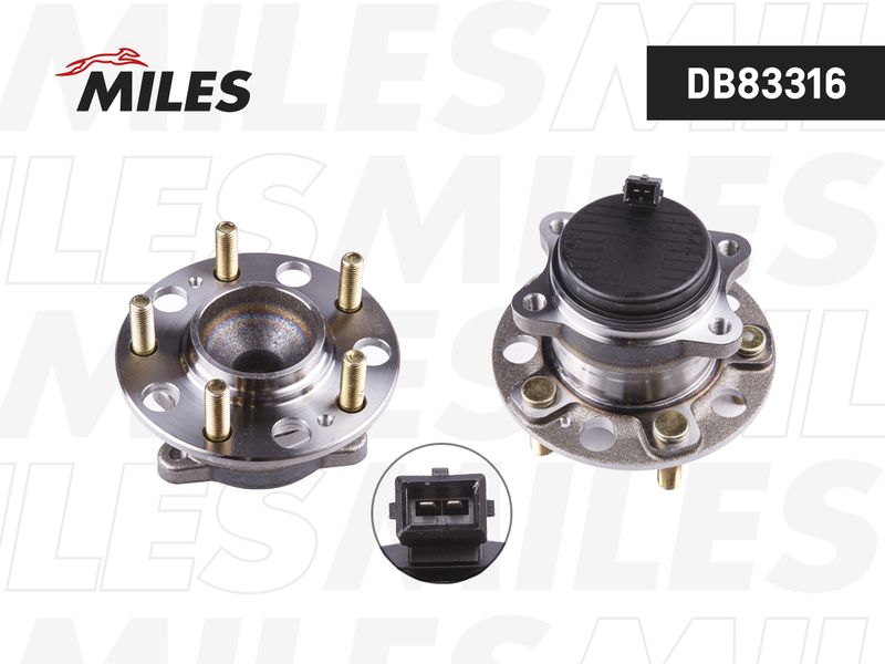 Комплект подшипника ступицы колеса MILES DB83316