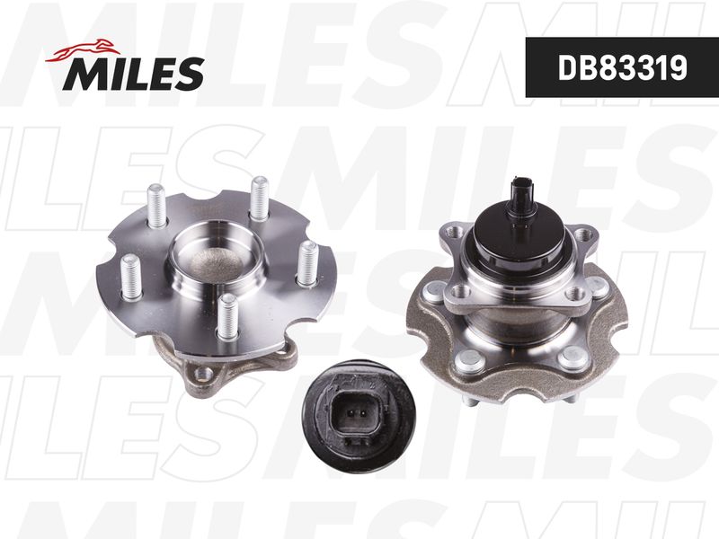 Комплект подшипника ступицы колеса MILES DB83319