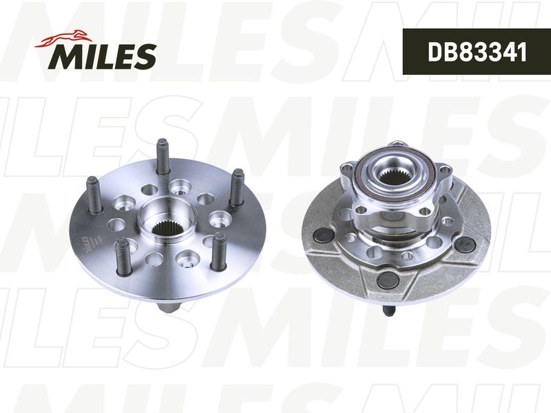 Комплект подшипника ступицы колеса MILES DB83341