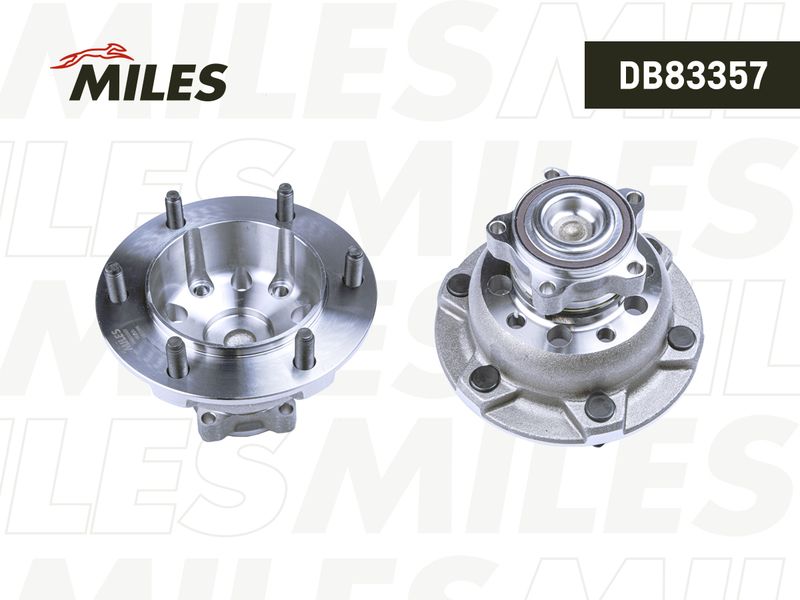 Комплект подшипника ступицы колеса MILES DB83357
