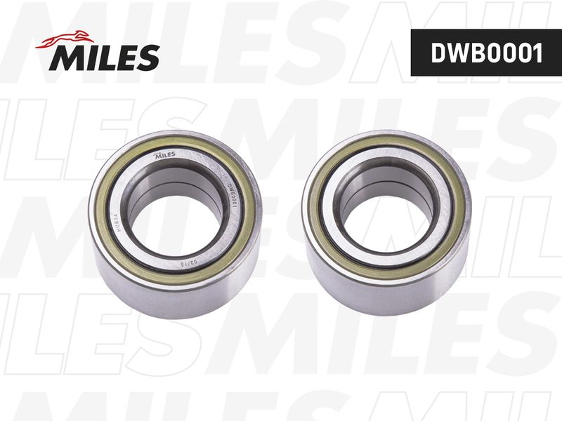 Комплект подшипника ступицы колеса MILES DWB0001