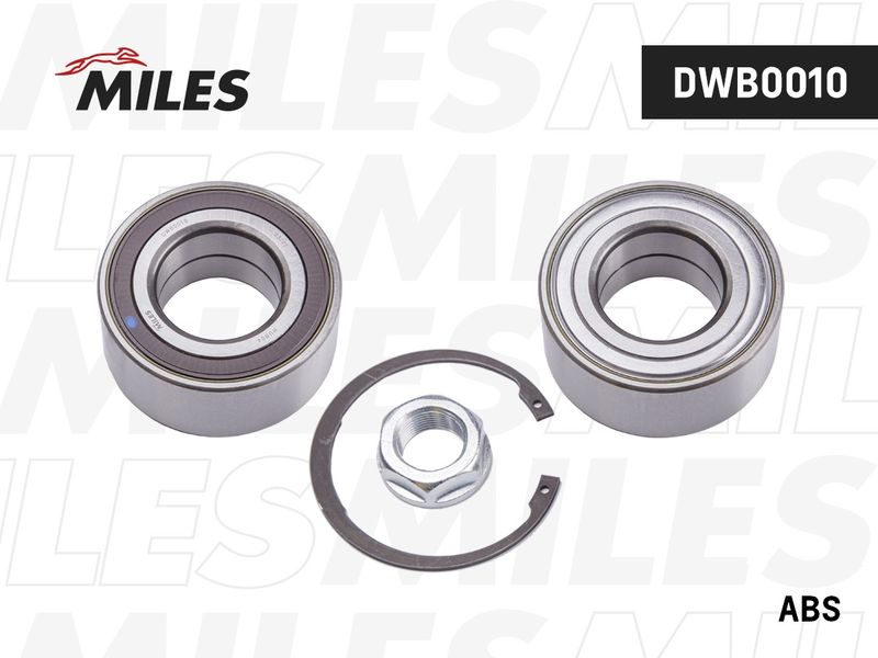 Комплект подшипника ступицы колеса MILES DWB0010