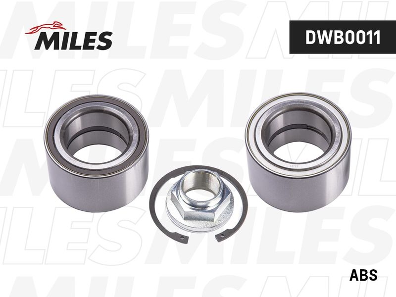 Комплект подшипника ступицы колеса MILES DWB0011