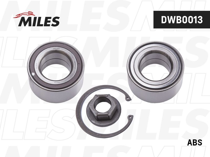 Комплект подшипника ступицы колеса MILES DWB0013