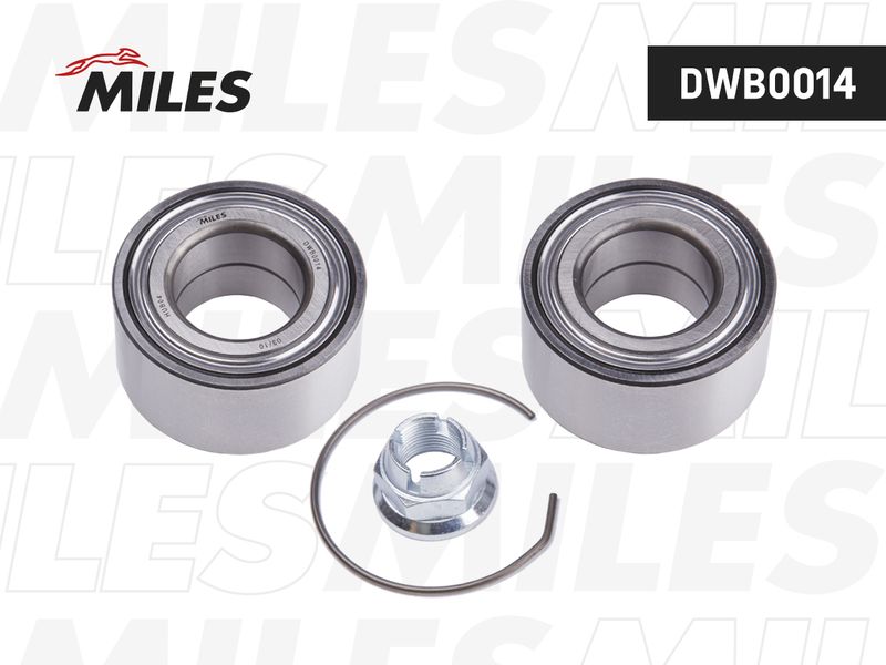 Комплект подшипника ступицы колеса MILES DWB0014