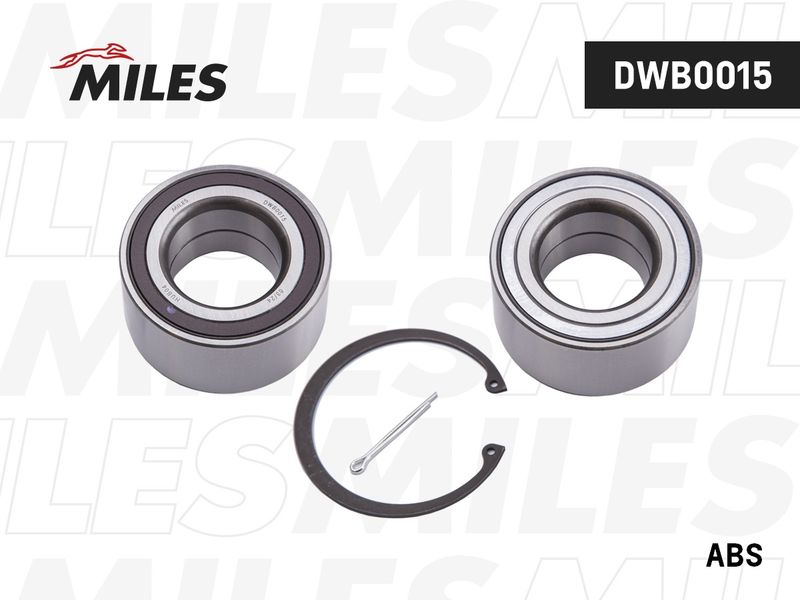 Комплект подшипника ступицы колеса MILES DWB0015
