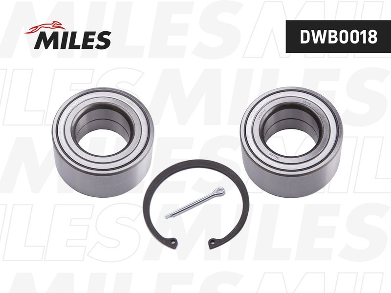 Комплект подшипника ступицы колеса MILES DWB0018